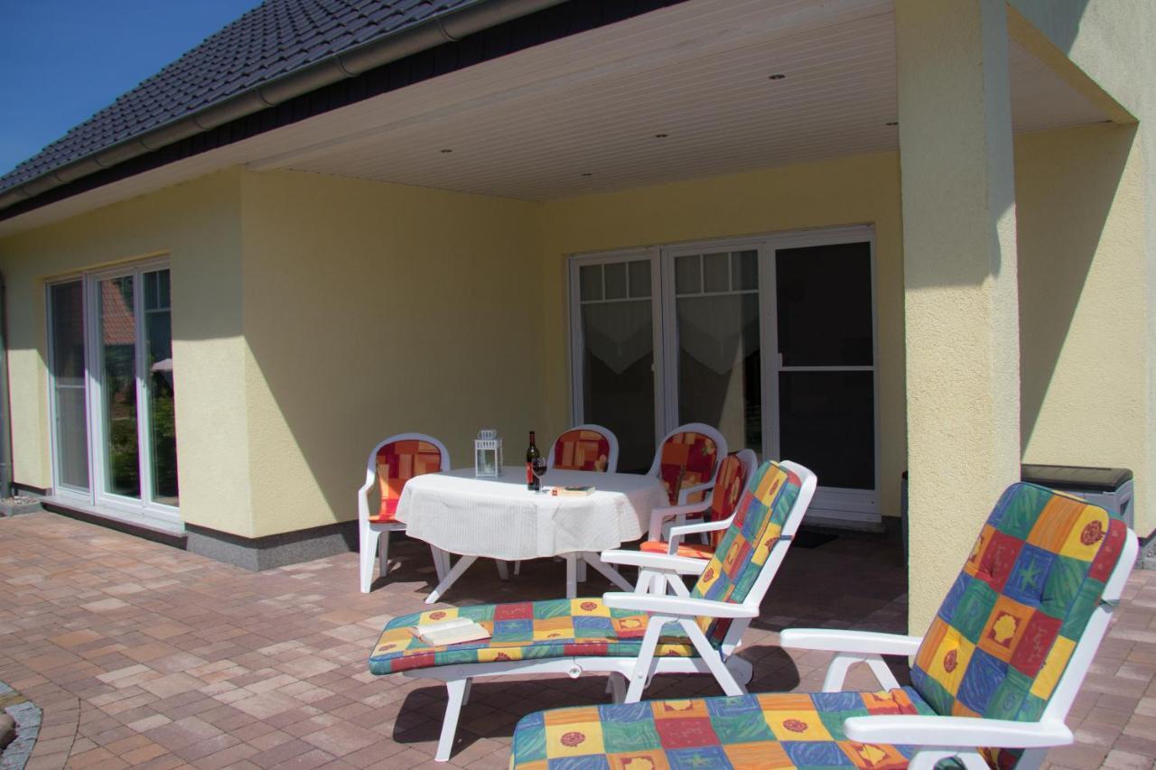 Ferienhaus Ellernblick mit Sauna Steffenshagen Exterior foto