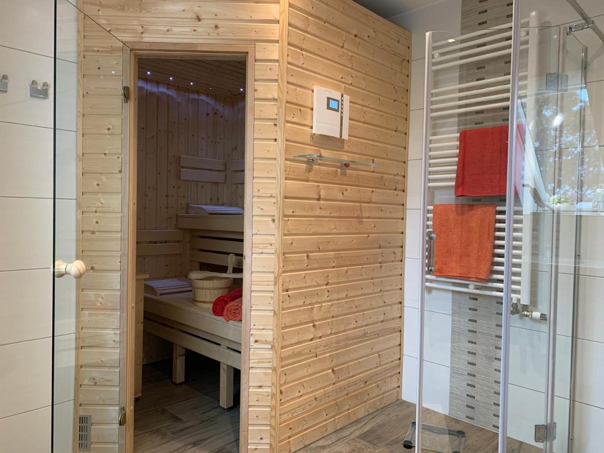 Ferienhaus Ellernblick mit Sauna Steffenshagen Exterior foto